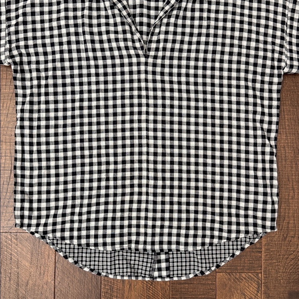 Madewell Swenson Popover Shirt in Double-Faced Gingham - Picture 7 of 10